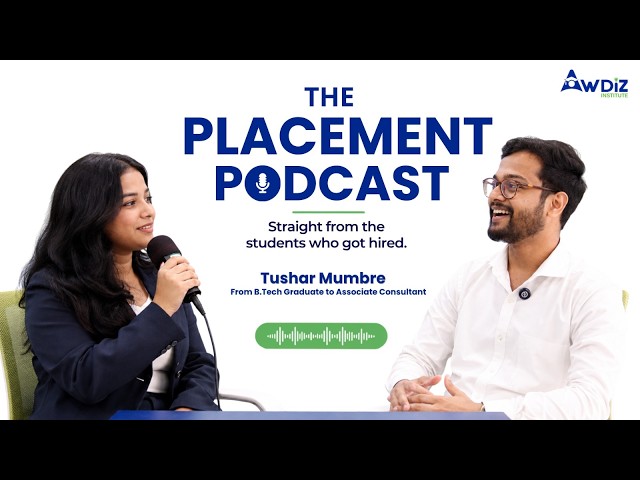 The Placement Podcast Ep.1 | Tushar’s 5 LPA Journey | Networking CCNA Course & Cybersecurity Course