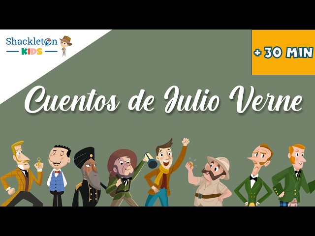 Jules Verne Tales | 6-Episode Compendium | 30+ Minutes | Shackleton Kids