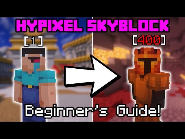 The ULTIMATE Beginner's Guide to Hypixel Skyblock! (2025)