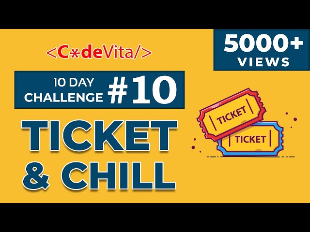 🎫 Ticket & Chill | CodeVita Daily Challenges #10 | Work Life 💼 | Aneeq Dholakia | Edyst