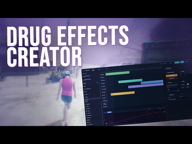 Drug Effects Creator | FiveM Scripts | Lith Studios | ESX QBCore Standalone