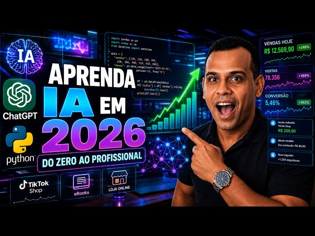 Como aprender e dominar IA em 2026? (Roteiro completo e poderoso em  etapas)
