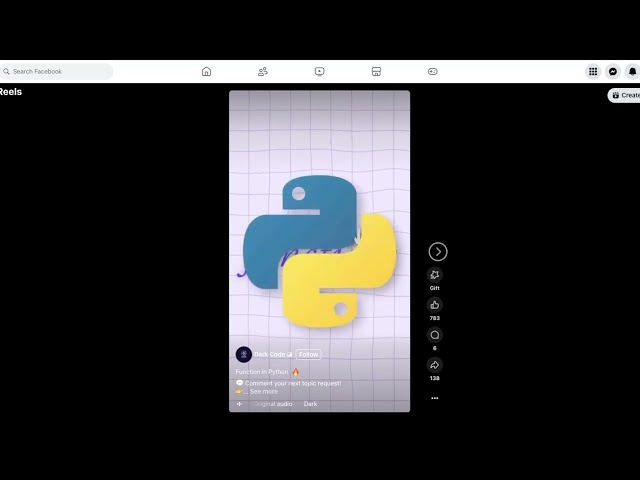 Python Functions Quick Reel