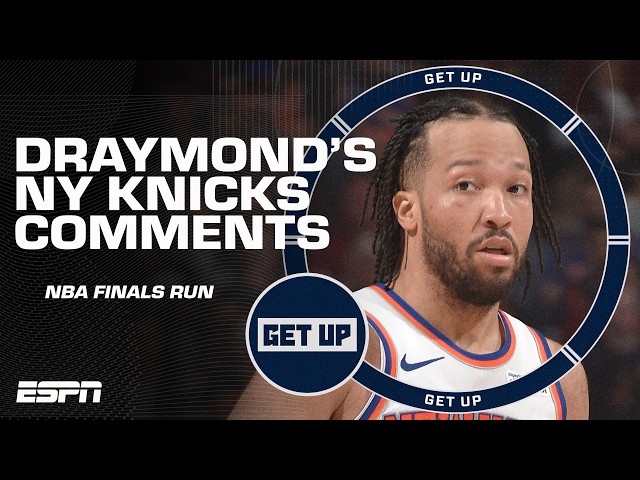 Draymond Green downplays the Knicks' NBA Finals run: 'Supposed to get out of the East!' 😧 | Get Up