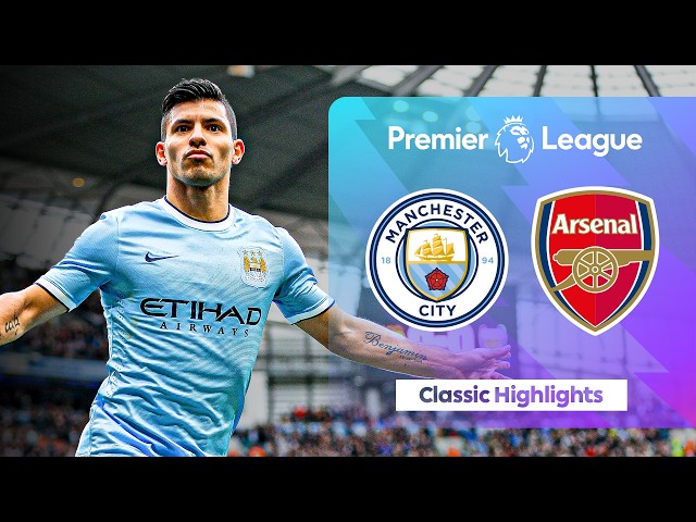 A 9 GOAL Classic Thriller! | Man City 6-3 Arsenal | Classic Premier League Highlights