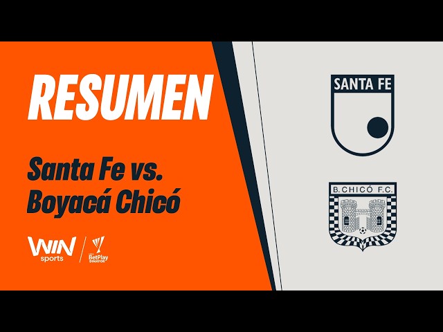 Santa Fe vs. Boyacá Chicó (highlights and goals) | 2026-II Liga BetPlay Dimayor | Matchday 4