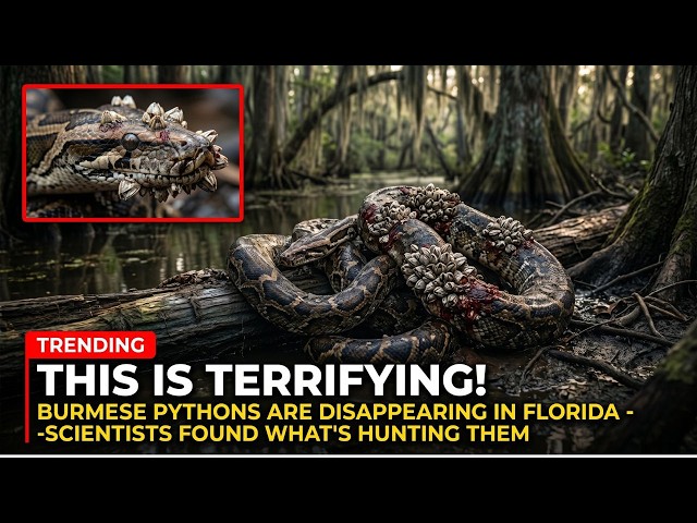 The Burmese Python Is Disappearing in Florida at an Incredible Rate; the Real Culprit Surprises E...
