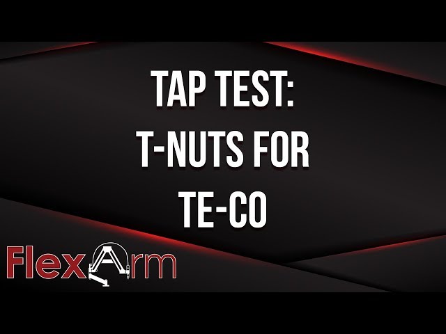 Manufacturing T-Nuts Faster by Tapping Offline with FlexArm