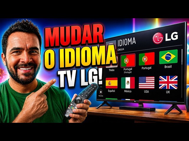 How to CHANGE the LANGUAGE on your LG SMART TV? Learn STEP-BY-STEP!