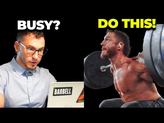 Exact Weekly Training Split I’d Use If I Had a Full-Time Job
