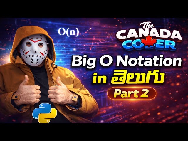 Big O Notation in Telugu (Part 2) | DSA - 11