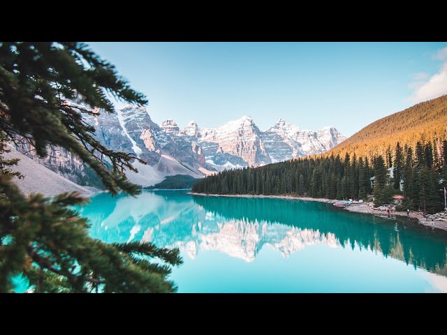 Beautiful nature with soft background music