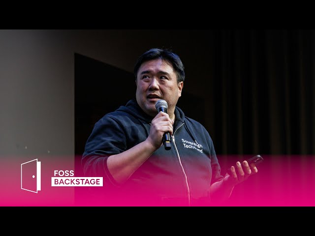 Powen Shiah – Open Source is a sewer #FOSSBack