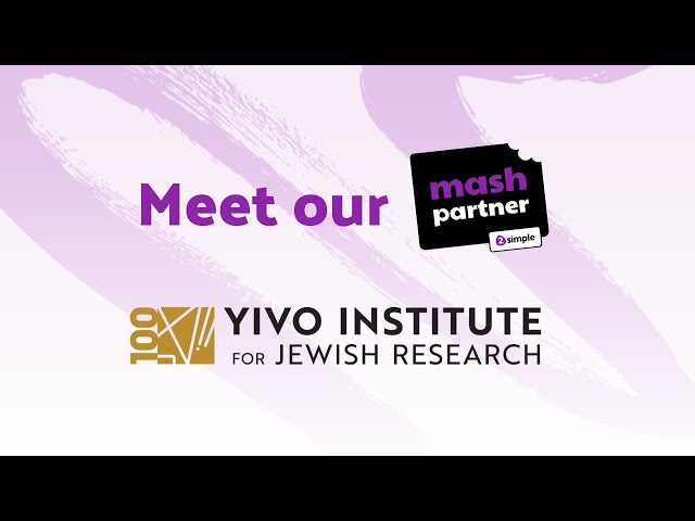 Mash Partners: YIVO, Institute for Jewish Research | 2Simple