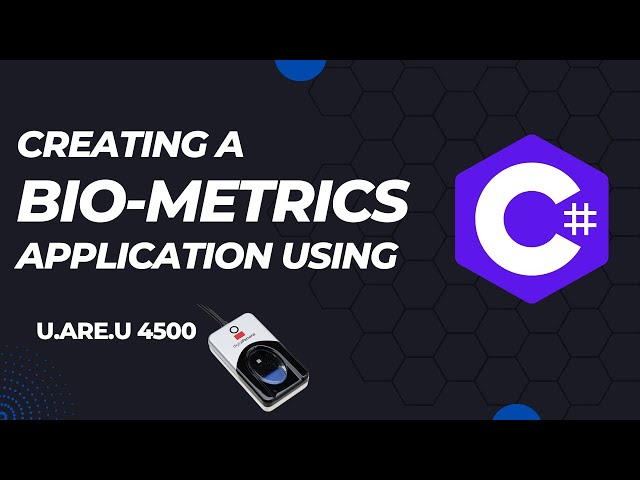 [TAGALOG] Creating a biometric scanner application using C# and Digital Persona 4500