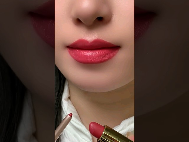 Lipstick Tutorial, Lips Hacks #lipstick #makeup #shorts #viralvideo #foryoupage #trending #shorts