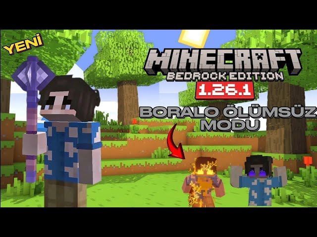 Ölümsüz BORALO Modu! 😱🔥 MODU VERİYORUM! | Minecraft