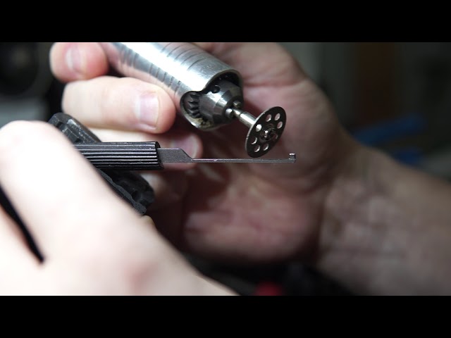 Dimple Pick Shaping - Dremel