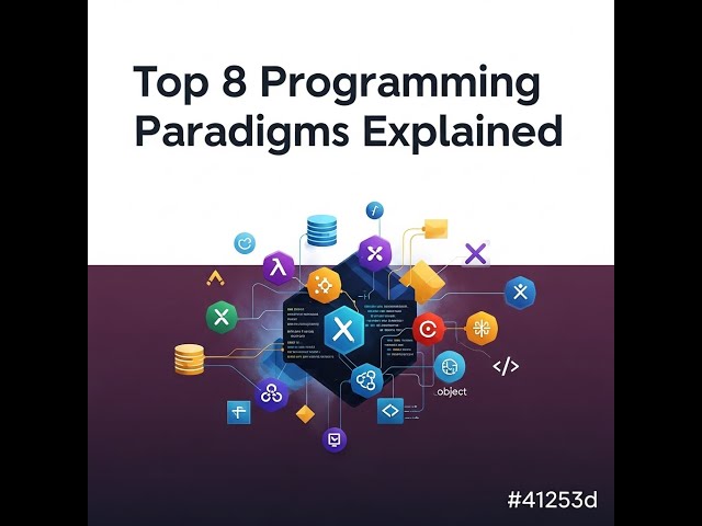 Top 8 Programming Paradigms Explained: Imperative, Functional, OOP & More for Developers