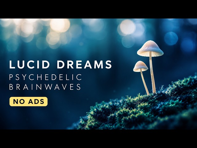 10 hours Psychedelic Brainwaves for Sleep and Dreams | Black Screen Magic | No ads | Relax Mantra