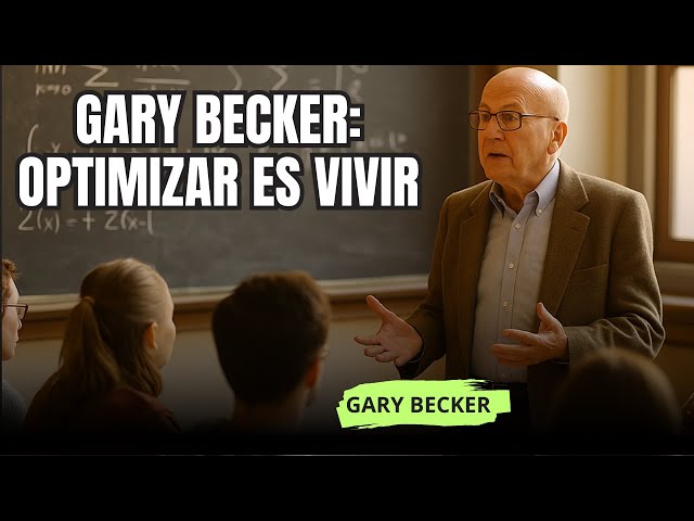 Gary Becker, the economist who proved that everything in life is a rational decision.