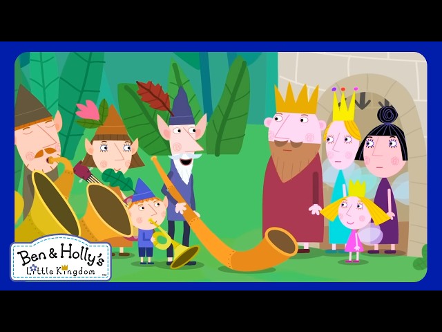 🎺 The Elf Band Saves the Day! 😂 | Ben and Holly’s Little Kingdom | Cartoons for Kids