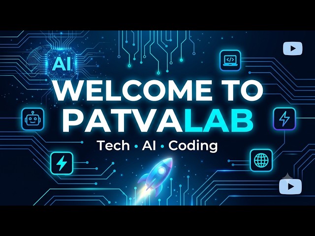 Patva Begins | Introduction | New Channel | Technology | AI Videos