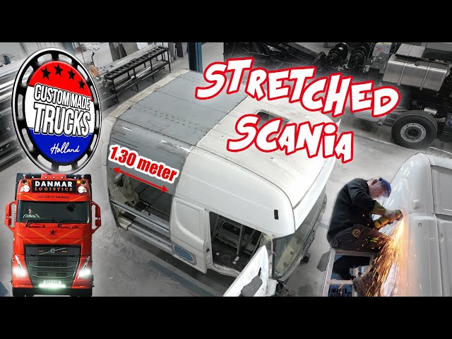 Scania extends its truck by 1.30 meters! | CUSTOM MADE TRUCKS HOLLAND S3 #2