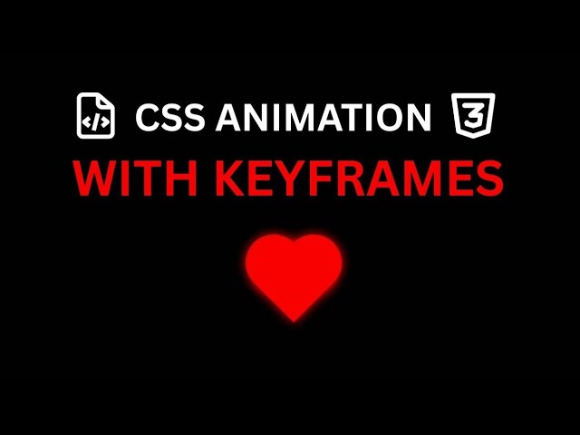 Heart css animation