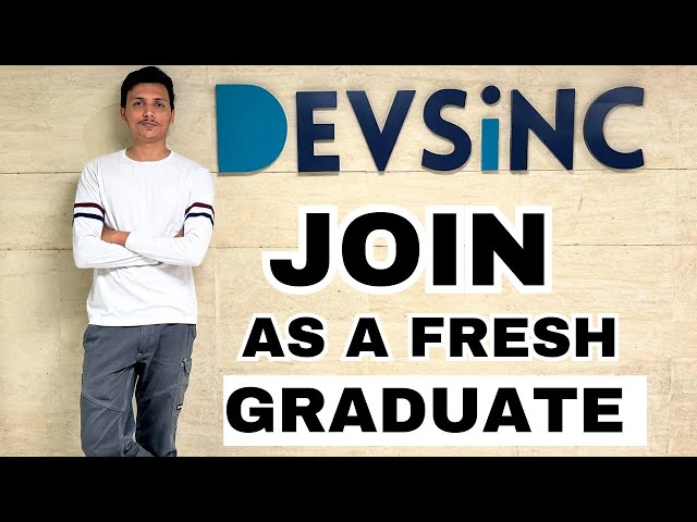How To Clear Interview As Software Engineer(Fresh Graduate) | ft DEVSINC