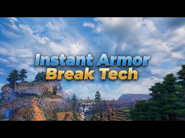 Mace Chrolphyte Armor Break Tech Tutorial | Minecraft 1.21.11