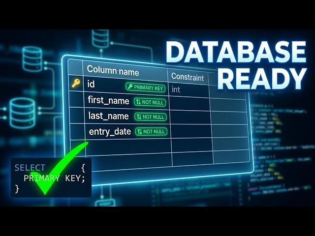 2. Create Databases & Tables in MySQL | MySQL & MariaDB for Beginners 2027