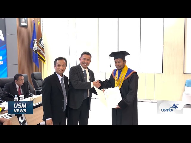 USMTV Director Wins Best Publication Award in Information Systems Doctoral Program - USM NEWS