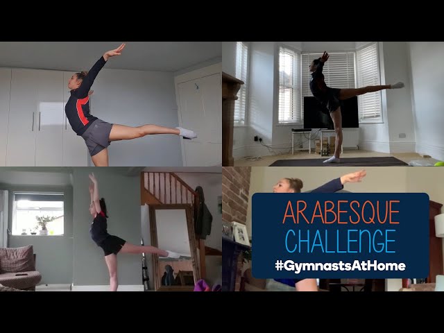 #GymnastsAtHome - Arabesque Challenge