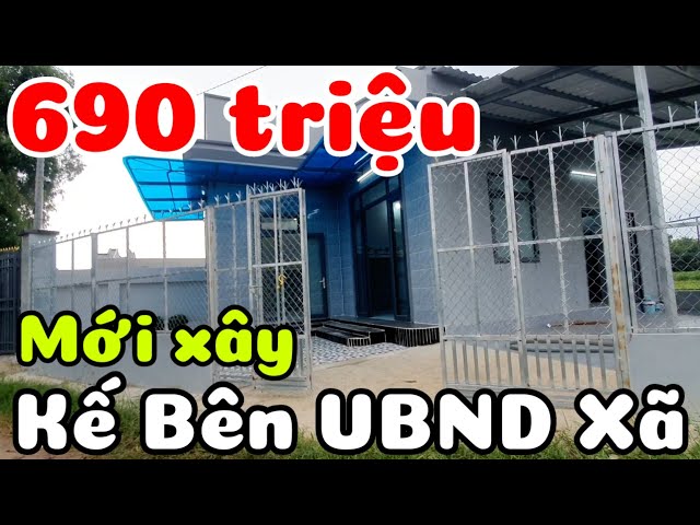 Affordable Newly Built Home 690 Million VND with Certificate of Completion, Near Long Chu Commune...