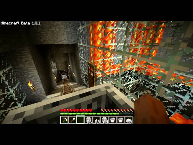 Minecraft - A journey to the centre of the earth 1080p
