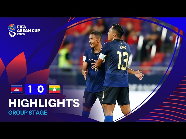 HIGHLIGHTS | Cambodia vs Myanmar | FIFA ASEAN Cup 2026™
