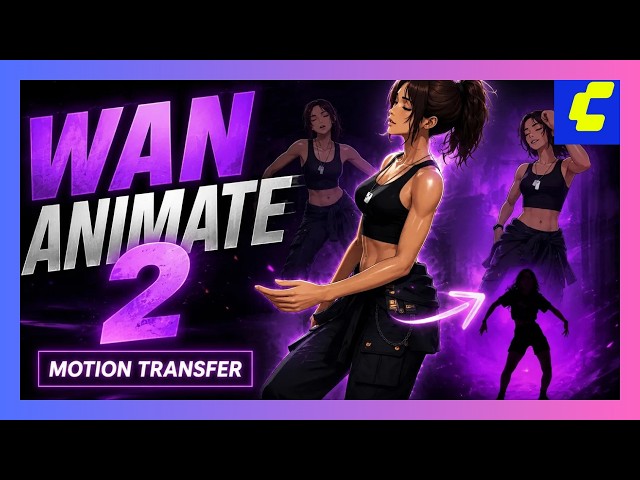 Wan Animate 2 — One Image, One Video, Your Character Dancing