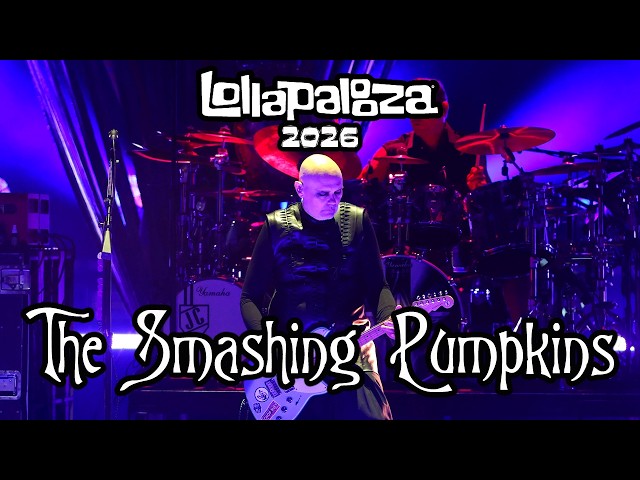 The Smashing Pumpkins - Full Set Lollapalooza Chicago 2026  Pro-Shot 4K upscale