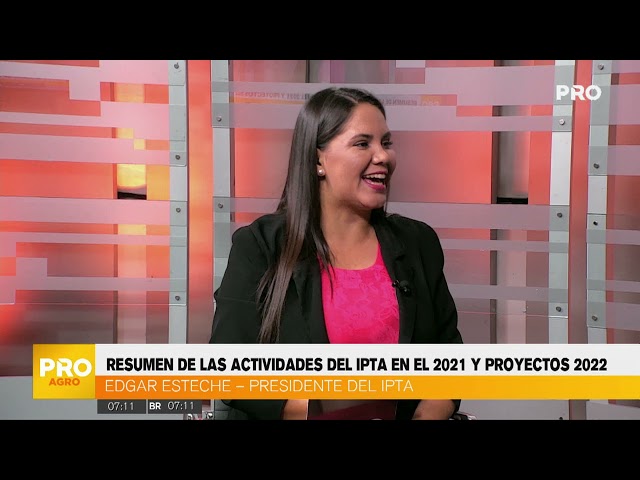 Resumen de las actividades del IPTA en el 2021 y proyectos 2022