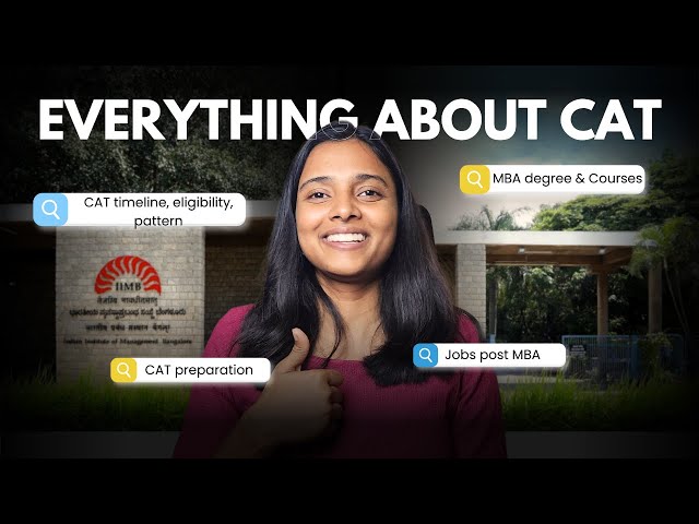 Everything about MBA & CAT 2026 in 1 video | MBA degree, Eligibility, Syllabus, Pattern, Strategy