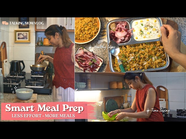 Productive MEAL PREP DAY | ONE PREP→ 2 MEALS that save time | High Protein Meal Ideas