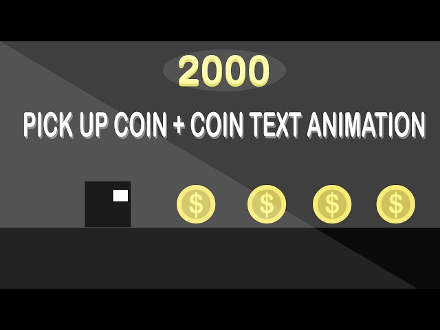 How To Make A CoinText Animation + Coin Pickup In Unity2D |LNmaster2008|