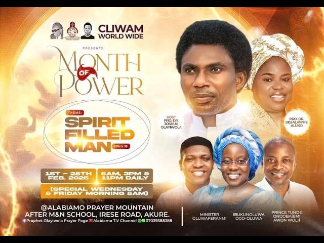 SPECIAL FRIDAY PROGRAM