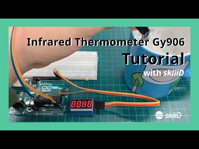 skiiiD - Easiest way to code Infrared Thermometer GY 906 on Arduino.