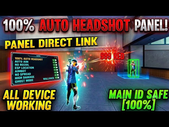 Free Fire Panel Mobile 🔥 FF Antiban Panel OB54 | Free Fire Hack New 😈 FF Injector 2026 | FF Panel