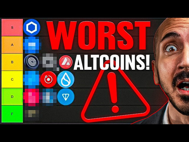 The WORST Altcoins Tier List