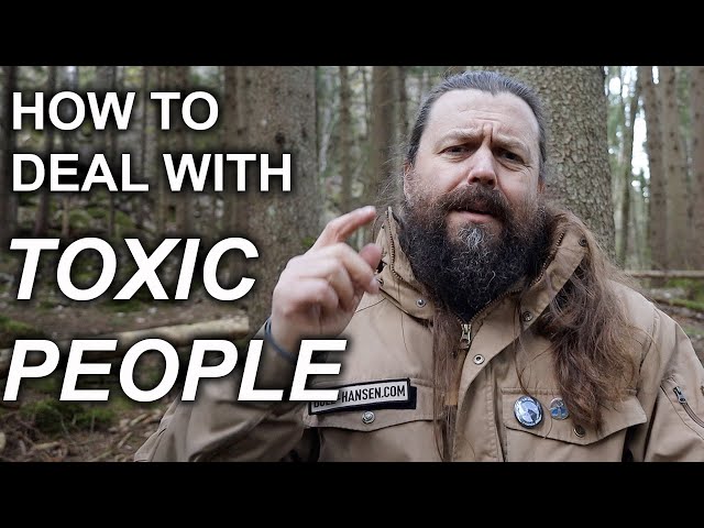 How to deal with toxic people