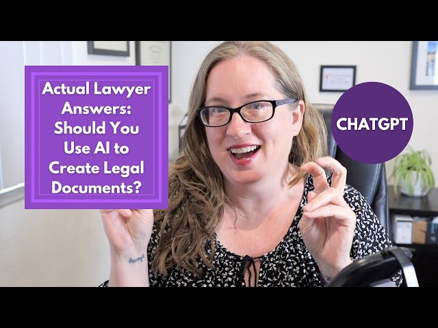 Use ChatGPT to Create Legal Documents or Legal Research? follow along as an attorney critiques AI