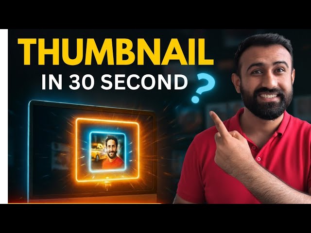 You’ll Never Make Thumbnails Manually Again After Seeing This AI Tool!